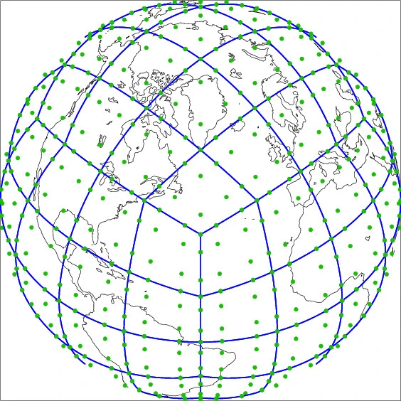 ne4np4 grid illustration